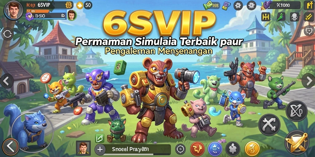 Tampilan gameplay menarik dan interaktif di 6SVIP.