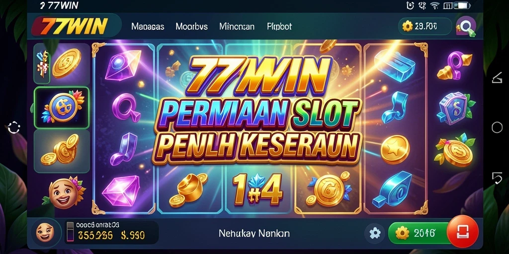Tampilan gameplay menarik dari 77WIN yang membuat penasaran.