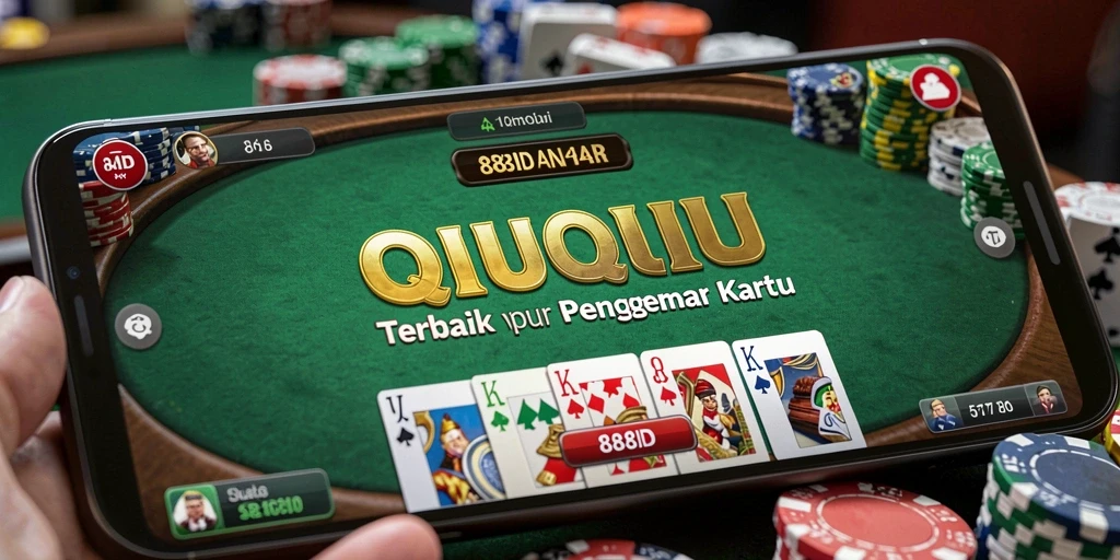 Tampilan gameplay QiuQiu yang seru dan interaktif.