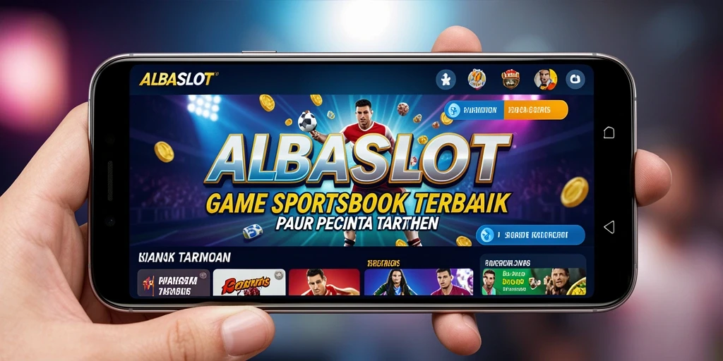 Tampilan menarik dari gameplay ALBASLOT dalam taruhan olahraga.