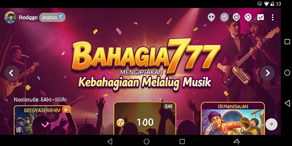 Tampilan gameplay BAHAGIA777 yang menarik dan interaktif.