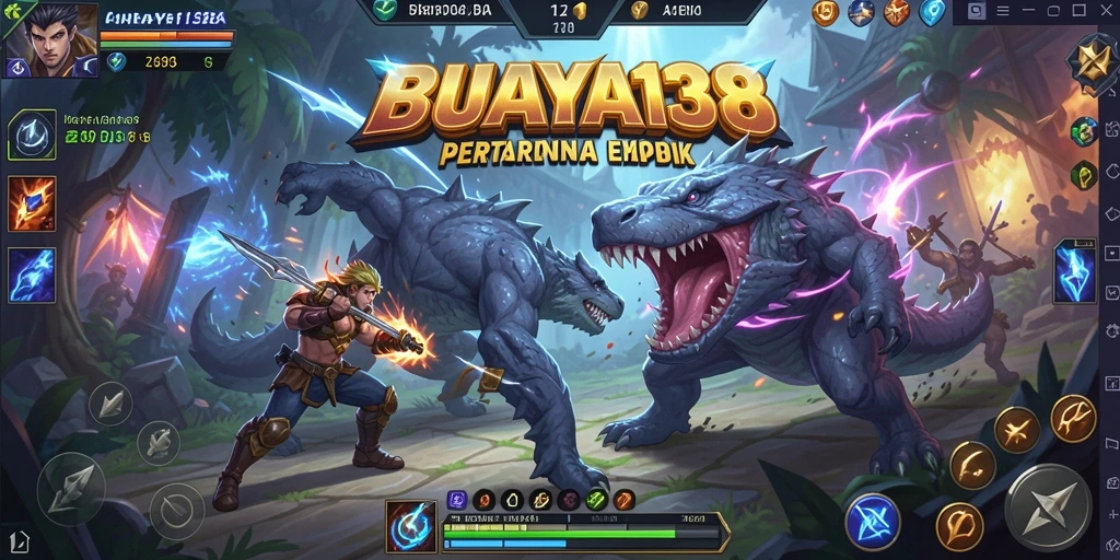 Gambaran langsung dari pertarungan seru dalam BUAYA138.