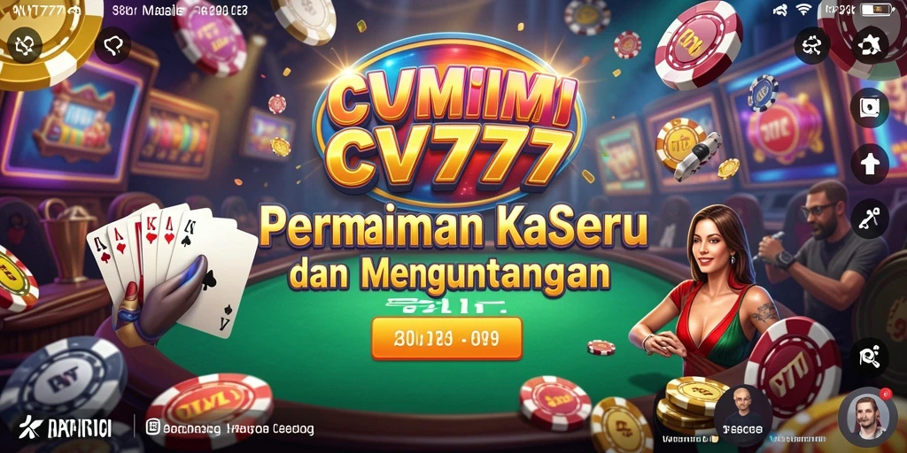 Tangkap momen seru bermain Kasino di CV777.