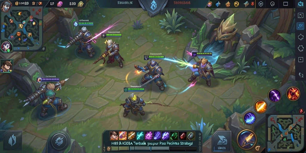 Tampilan aksi seru dalam gameplay H89 yang kompetitif.