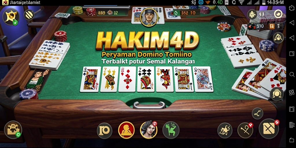 Tampilan gameplay HAKIM4D yang memukau dan mendebarkan.
