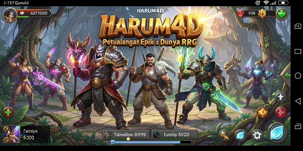Gameplay RPG yang menarik dan imersif di HARUM4D.