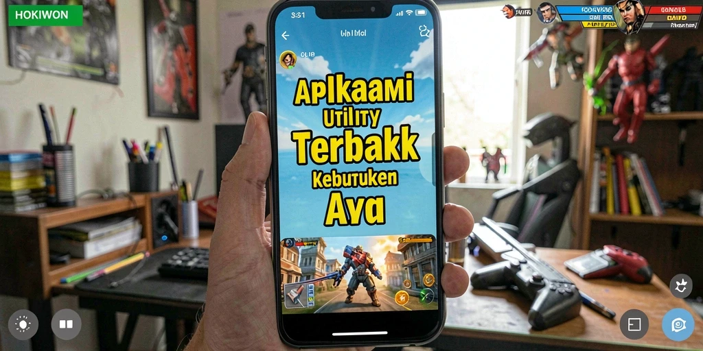Tampilan utama HOKIWON dengan fitur manajemen tugas yang mudah.