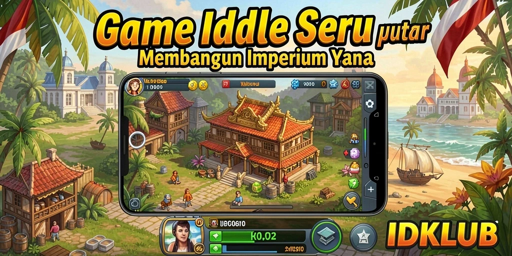 Tampilan permainan IDKLUB yang menarik dan interaktif.