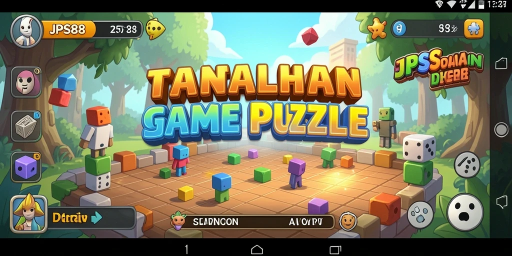 Tampilan gameplay JPS88 dengan berbagai teka-teki menarik.