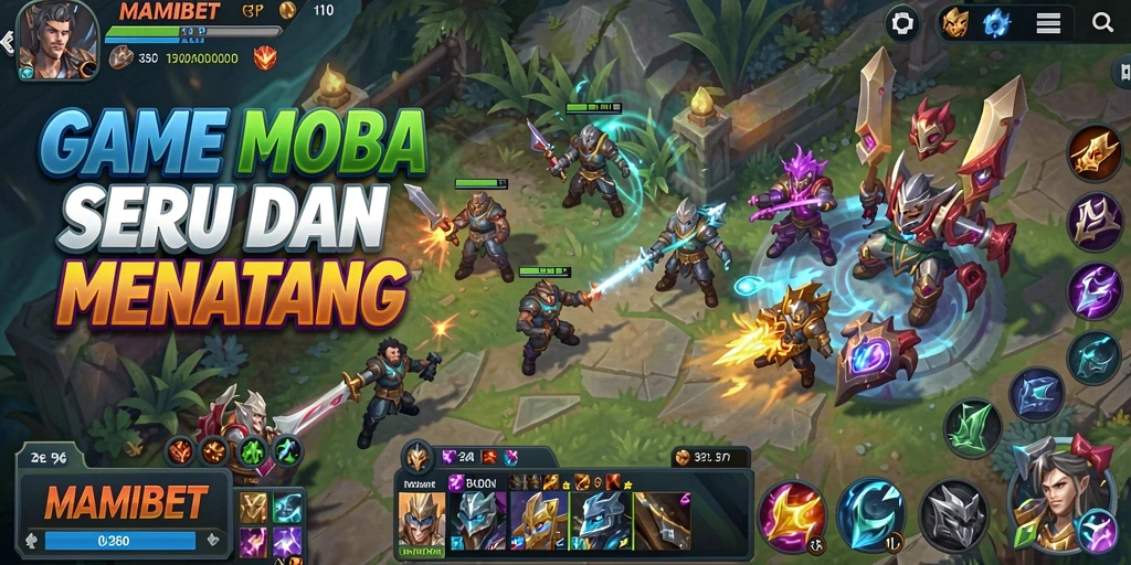 Gameplay seru di MAMIBET dengan pertarungan strategis.
