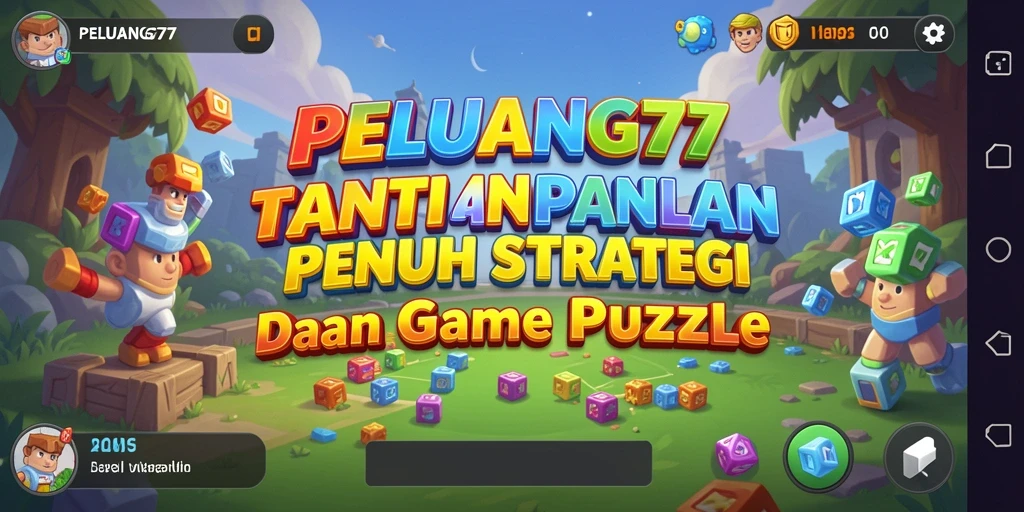 Tampilan menarik dari gameplay PELUANG77 yang menantang.