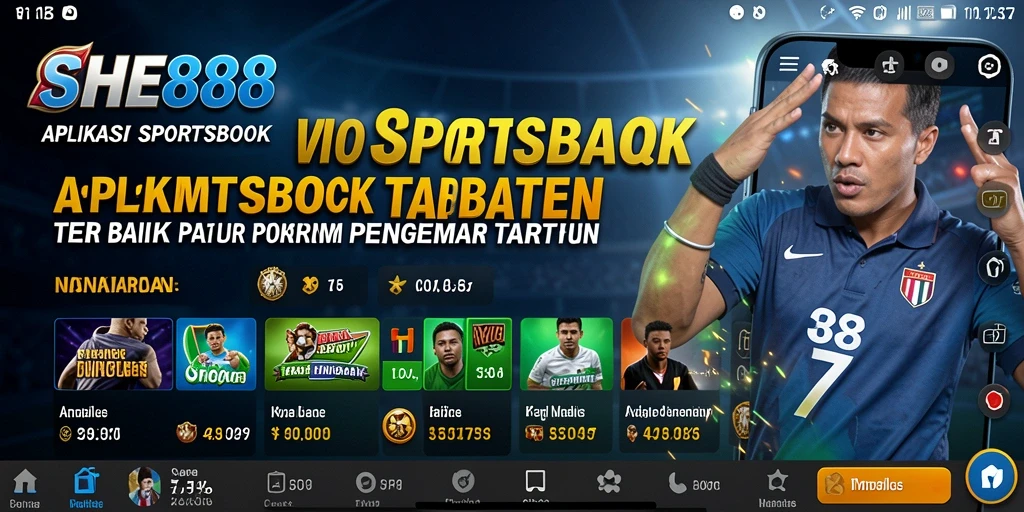 Gameplay menarik dan seru di aplikasi Sportsbook SHE888.