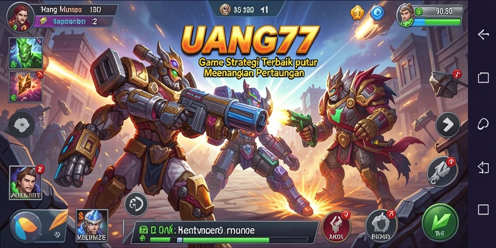 Screenshot gameplay <strong>UANG77</strong> yang menunjukkan aksi strategi yang mendebarkan.