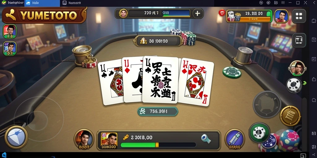 Tampilan gameplay seru dan menantang dari YUMETOTO.